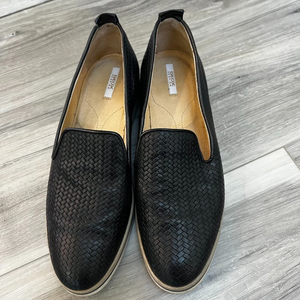 Geox “Janalee” Woven Loafer